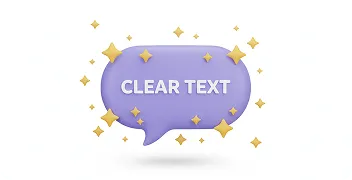 Use clear text before the link