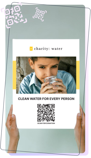 How Charity Water Engages Donors with QR Codes